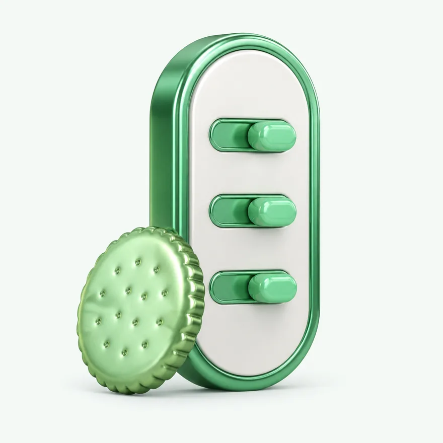 Biscuit with toggle panel — Fairground Slots
