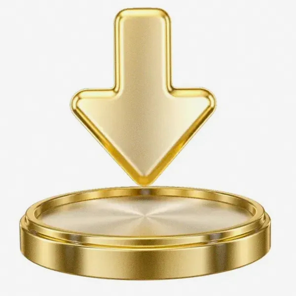 Downward arrow button — Fairground Slots