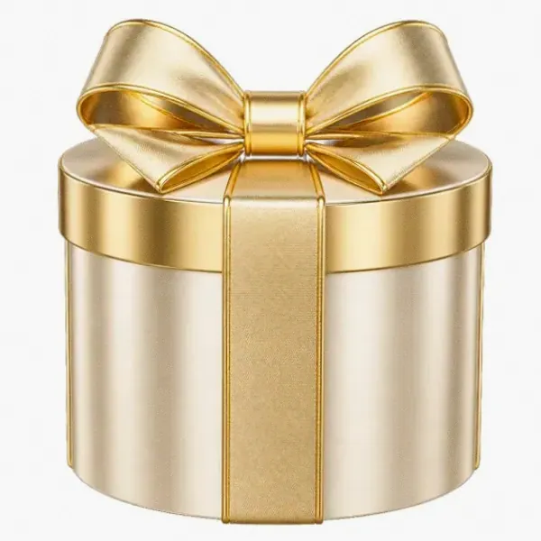 Round gift box — Fairground Slots