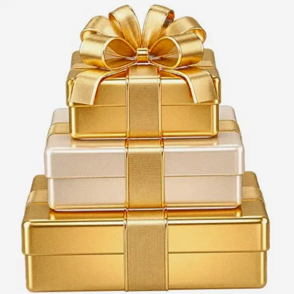 Stacked gift boxes — Fairground Slots