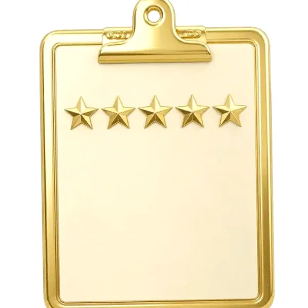 Star rating clipboard — Fairground Slots