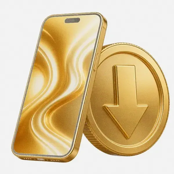 Smartphone and coin — Fairground Slots