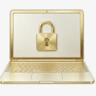 Laptop with padlock — Fairground Slots
