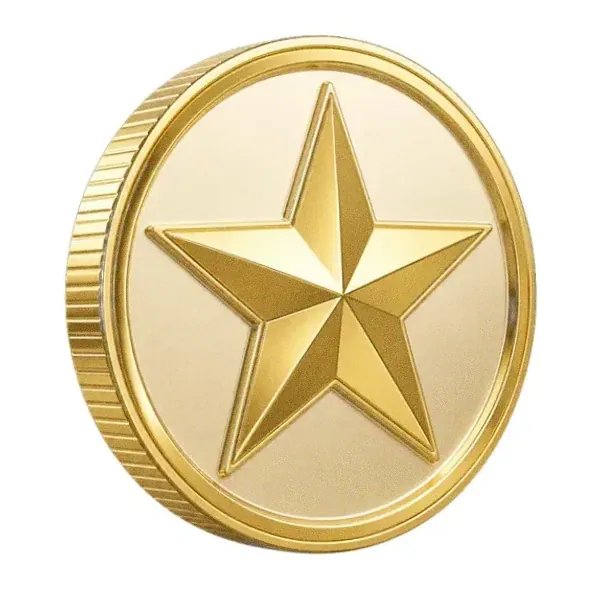 Star-emblem coin — Fairground Slots