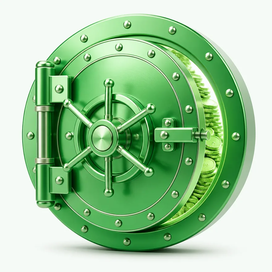 Round bank vault — Fairground Slots