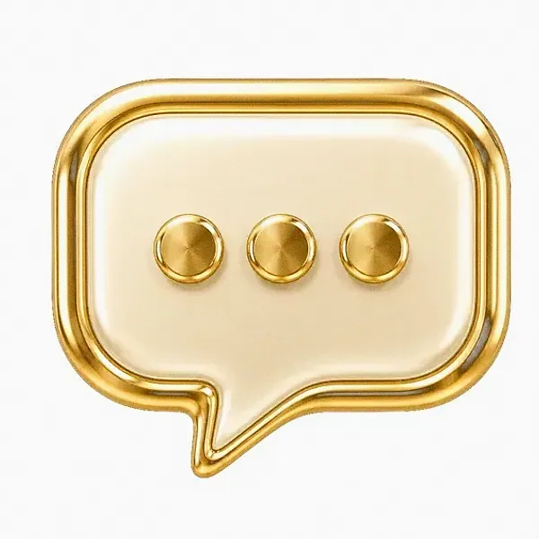 Three-dot speech bubble — Fairground Slots