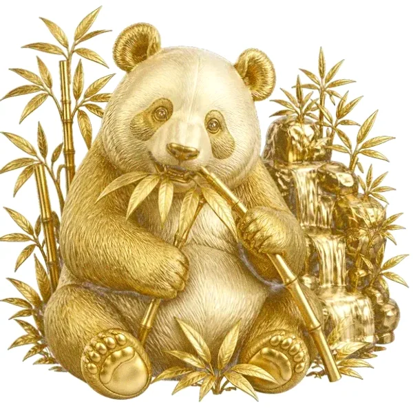 Panda eating bamboo — Fairground Slots