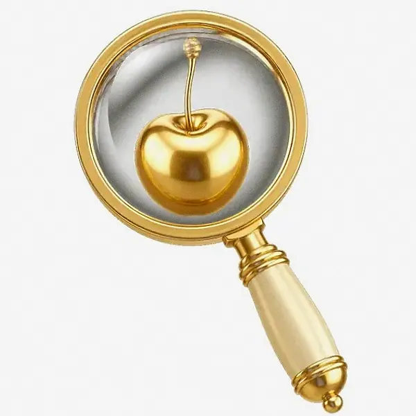 Cherry magnifying glass — Fairground Slots