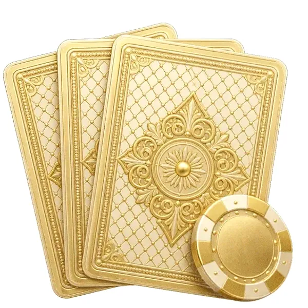 Playing cards and chip — Fairground Slots